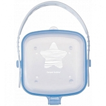 Картинка Canpol Контейнер для пустышки Pastelove, голубой от магазина gnom.land