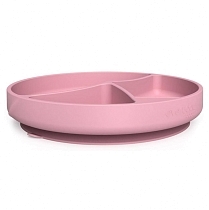 Картинка Everyday Baby Детская силиконовая тарелка на присоске, розовая от магазина gnom.land