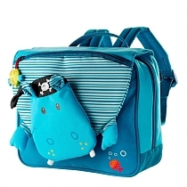 Картинка Lilliputiens Рюкзак дошкольный "Бегемотик Арнольд" от магазина gnom.land