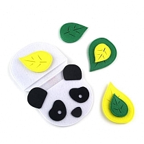 Картинка Фетров Игровой набор "Ням-ням-ка. Панда" от магазина gnom.land