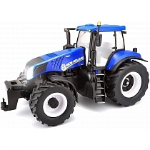 Картинка Maisto радиоуправляемый трактор 1:16 "Farm Tractor - 27Mhz (3 Bands)" 82026, синий от магазина gnom.land