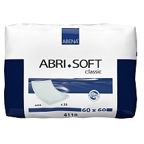 Картинка Впитывающие пеленки Abena Abri-Soft Classic 60x60 см, 25 шт от магазина gnom.land
