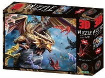 Картинка PRIME 3D "Клан дракона 10328" - 3D пазл от магазина gnom.land