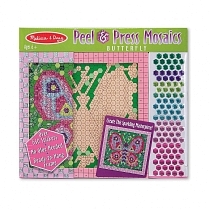 Картинка Melissa&Doug "Творчество" Мозаика "Бабочка" от магазина gnom.land