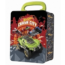 Картинка Hot Wheels Портативный кейс для хранения 18 машинок, черный от магазина gnom.land