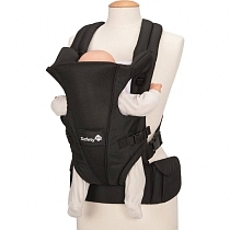 Картинка Рюкзак–кенгуру Safety 1st Uni-T Beby Carrier, цвет Full Black от магазина gnom.land