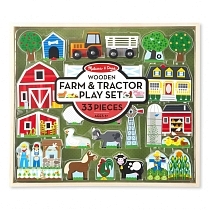 Картинка Melissa&Doug Деревянный игровой набор "Ферма" от магазина gnom.land