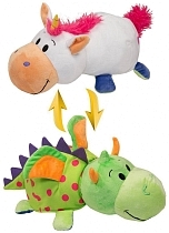 Картинка Мягкая игрушка 1 Toy Вывернушка Единорог-Дракон, 35 см от магазина gnom.land