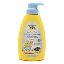 Картинка Babyline Средство для купания и шампунь с водорослями, 500 мл от магазина gnom.land