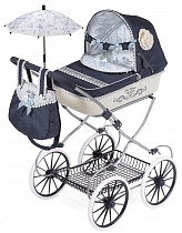 Картинка DeCuevas Коляска складная с сумкой и зонтиком серии Романтик, 81 см от магазина gnom.land