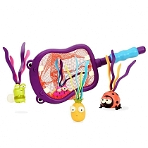 Картинка B.Toys Набор игрушек для ванной "Бегемот" от магазина gnom.land