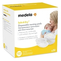Картинка Medela Прокладки одноразовые грудные, 30 шт. от магазина gnom.land