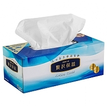 Картинка Elleair Салфетки бумажные в коробке Lotion Tissue, 200 шт. от магазина gnom.land