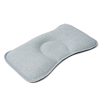 Картинка Nuovita Подушка для новорожденного NEONUTTI Isolotto Dipinto 44x26x3 см, 08 серый от магазина gnom.land