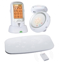 Картинка Радионяня с двумя детскими блоками и монитором дыхания Ramili Baby RA300DUOSP от магазина gnom.land