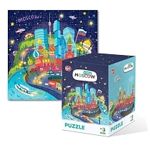 Картинка Пазл DODO 300172 Москва (на английском языке) от магазина gnom.land