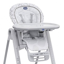 Картинка Съемный настил для стульчика Chicco Polly Progres5, расцветка Grey от магазина gnom.land