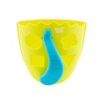 Картинка Roxy-kids Органайзер-сортер Dino для игрушек и банных принадлежностей, зеленый от магазина gnom.land