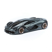 Картинка Bburago Машинка металлическая Lamborghini Terzo Millennio, 1:24, темно-серый от магазина gnom.land