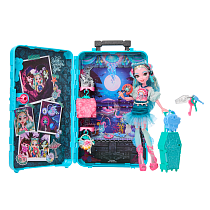 Картинка Кукла Monster High Gore-geous Oasis Lagoona Blue Монстер Хай с чемоданом Лагуна JDR51 от магазина gnom.land