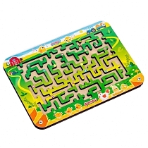 Картинка WoodlandToys Лабиринт с шариками малый, 018102 от магазина gnom.land
