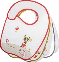 Картинка Bebe Confort Набор нагрудничков "Sport", 5 шт., 4+ мес. от магазина gnom.land