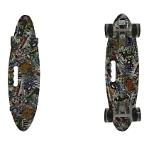 Картинка Navigator Скейтборд "Rock Music", колеса со светом от магазина gnom.land