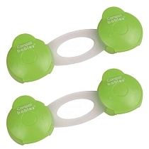 Картинка Canpol Блокиратор многофункциональный (короткий) - 2 шт., арт. 74/010, цвет: зеленый от магазина gnom.land