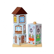 Картинка ТОМИК Кубики на палочке "Зайка" от магазина gnom.land