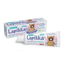 Картинка Lapikka Kids Зубная паста Молочный пудинг с кальцием, 45 г от магазина gnom.land
