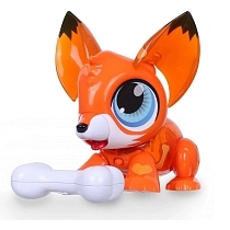 Картинка 1TOY РобоЛайф "Лисенок интерактивный" - модель для сборки с аксессуаром от магазина gnom.land