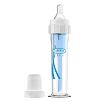 Картинка Dr.Brown' s Бутылочка Accufeed с соской для недоношенных детей, с крышкой, 60 мл от магазина gnom.land