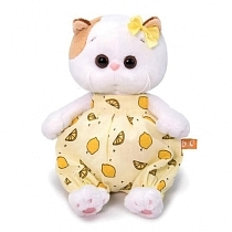 Картинка Budi Basa Мягкая игрушка Кошечка Ли-ли Baby в песочнике с лимонами, 20 см от магазина gnom.land
