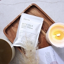 Картинка Leosilverhome Молоко для ванны «Манго», 60 г от магазина gnom.land