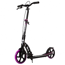 Картинка Novatrack Самокат Deft 230 PRO'20 Brake, фиолетовый от магазина gnom.land