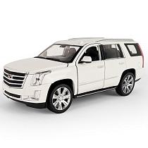 Картинка Welly Машинка металлическая 1:27 Cadillac Escalade, белая от магазина gnom.land