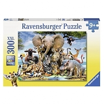 Картинка Ravensburger Пазл XXL "Африканские друзья", 300 элементов от магазина gnom.land