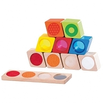 Картинка WONDERWORLD Чудо-Сенсорные Кубики от магазина gnom.land