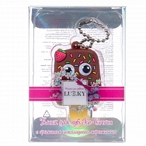 Картинка Бальзам для губ Lucky Ice-cream, с ароматом шоколадного мороженого от магазина gnom.land