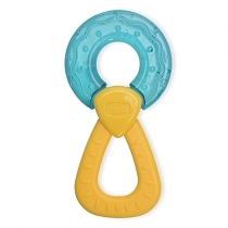 Картинка Прорезыватель Chicco Fresh Relax "Кольцо", голубой, 4+, 310411099 от магазина gnom.land