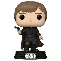 Картинка Funko POP Фигурка Bobble Star Wars Ep 6 RotJ 40th "Luke Skywalker", Люк Скайуокер 605 по мотивам франшизы "Star Wars", 9.5 см от магазина gnom.land