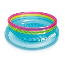 Картинка Intex Надувной игровой центр для детей 3-6 лет, 203х69 см. от магазина gnom.land