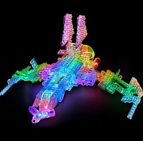 Картинка Конструктор "Laser Pegs" Гео Космос, 24 в 1 от магазина gnom.land