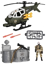 Картинка CHAP MEI "Солдаты - Стремительная атака на вертолете 545008-2" - набор фигурок от магазина gnom.land
