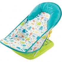 Картинка Summer Infant Лежак для купания Deluxe Baby Bather, морские обитатели от магазина gnom.land