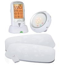 Картинка Радионяня с расширенным монитором дыхания Ramili Baby RA300SP2 от магазина gnom.land
