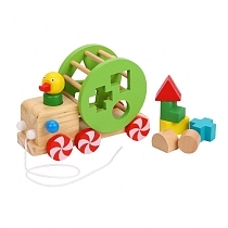 Картинка Mapacha Сортер-каталка "Утенок" от магазина gnom.land