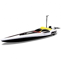 Картинка Maisto радиоуправляемая гоночная лодка "Hydro Blaster" 27/40Mhz белый от магазина gnom.land