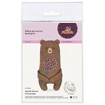 Картинка Miadolla Набор для изготовления игрушки "Арома Мишка", кофе от магазина gnom.land