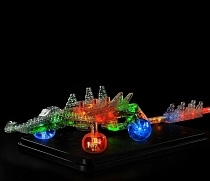 Картинка Конструктор "Laser Pegs" 3D световая панель-Дракон 57 в 1 от магазина gnom.land